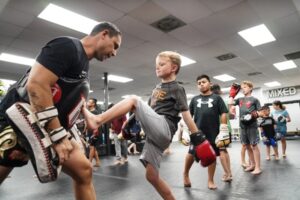 Kickboxing for kids in Memorial área